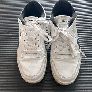Reebok Women’s White and Black Sneakers